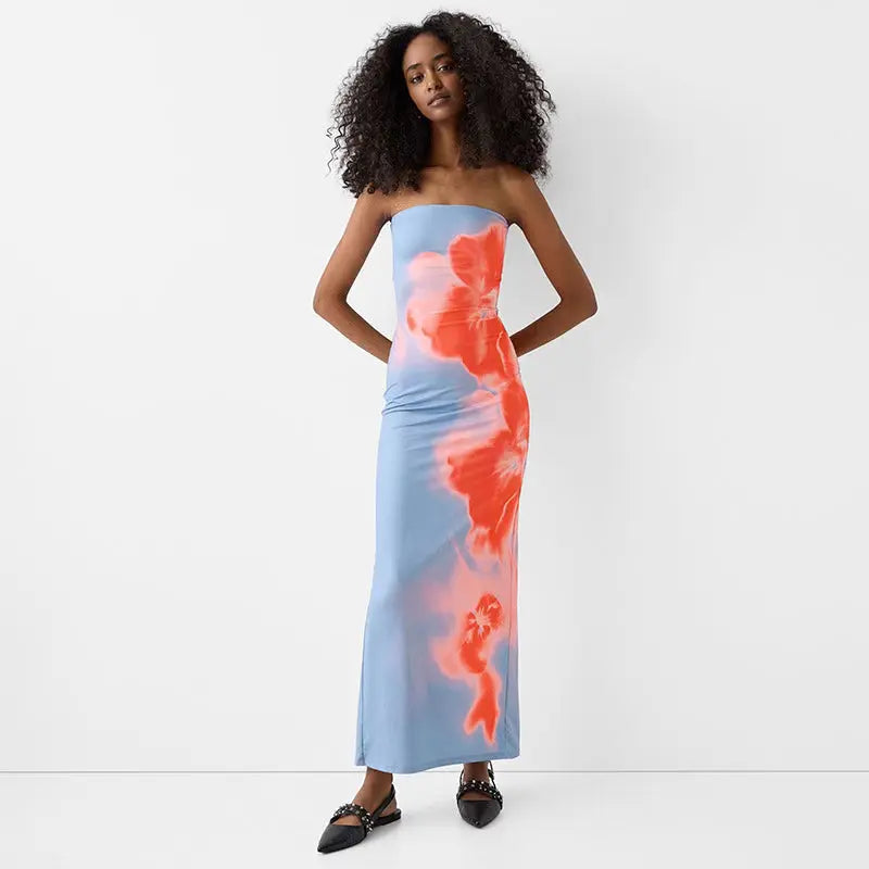 Elysian Bloom Maxi Dress Little Addiction