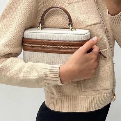 Fashion Box Women Handbags Designer Thick Canvas Shoulder Crossbody Bags Casual Spring and summer Small Purses 2024 Little Addiction