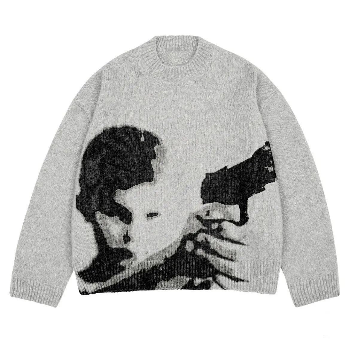 Armed & Fabulous Crew Neck Jumper - Little Addiction