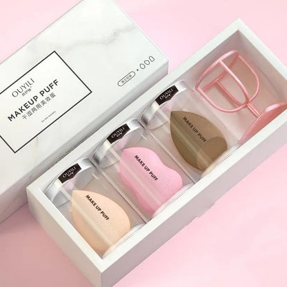 Beauty Blender Pack Of Three With Stand - Little Addiction