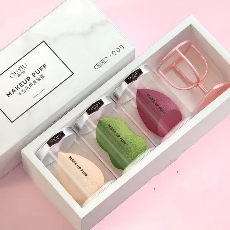 Beauty Blender Pack Of Three With Stand - Little Addiction