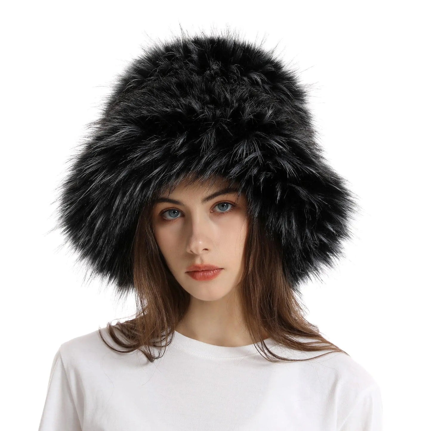 Cozy Crave Faux Fur Runway Hat - Little Addiction