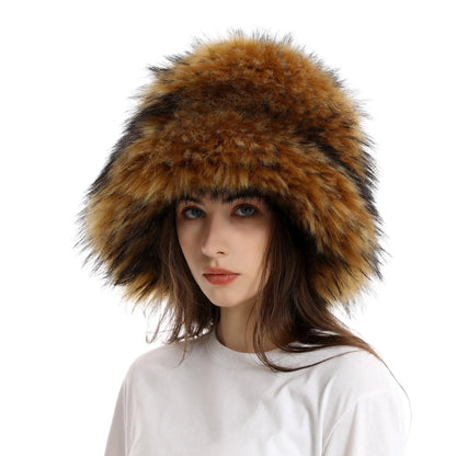 Cozy Crave Faux Fur Runway Hat - Little Addiction