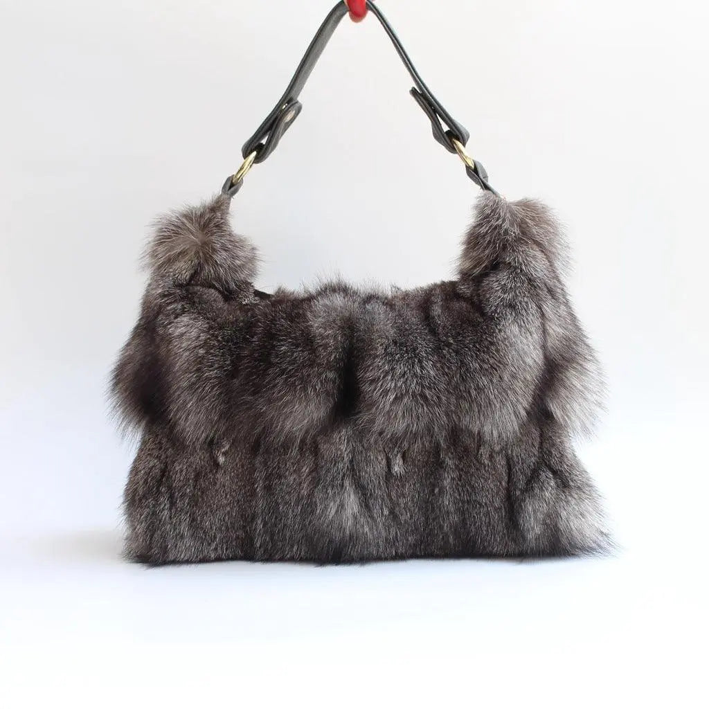 Little Addiction Faux Fur Shoulder Bag - Little Addiction