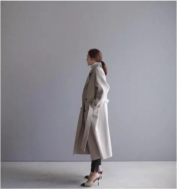 Little Addiction LuxeLapel Trench Coat - Little Addiction