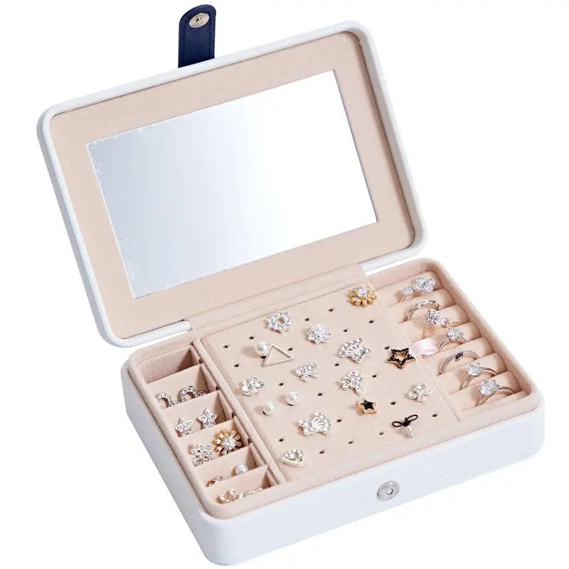 Multifunctional Jewelry Storage Box For Earrings, Earrings, Rings - Little Addiction