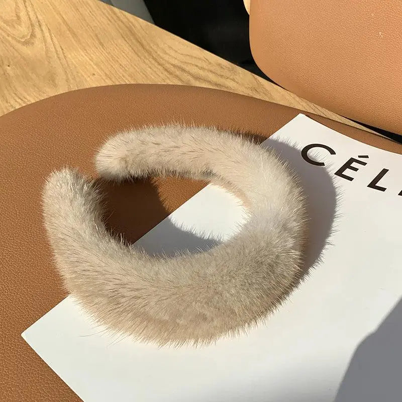 Plush Mink Hair Band - Little Addiction